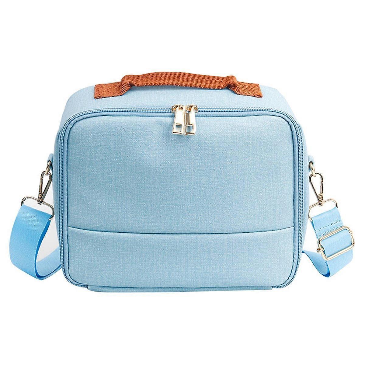 Multifunctional Outdoor Camera Bag for Camera Quilted Bag Blue