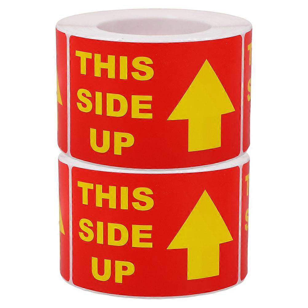 Permanent Adhesive Fragile Stickers Handle with Care 6 Rolls