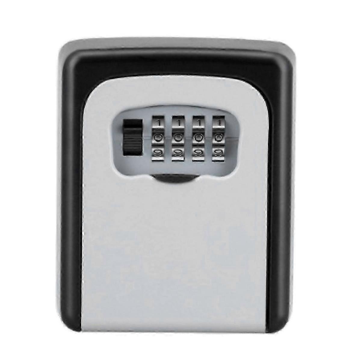 Outdoor Key Safe with National Code 4 Digit Combination Key Box Small Key Box with Code Safe