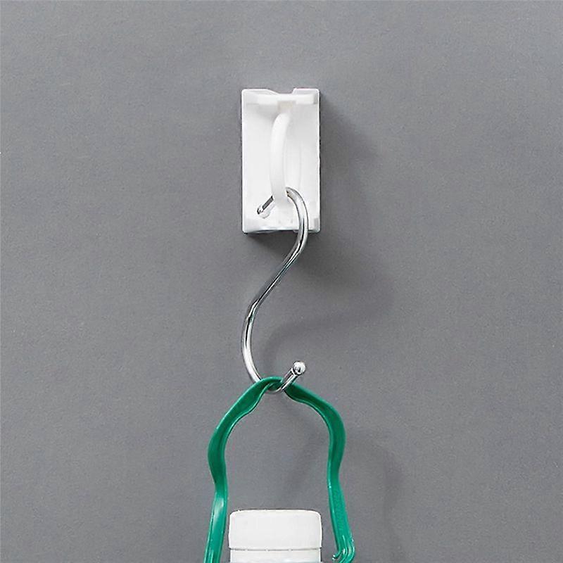 4Pcs Curtain Rod Holder Clamp Hooks