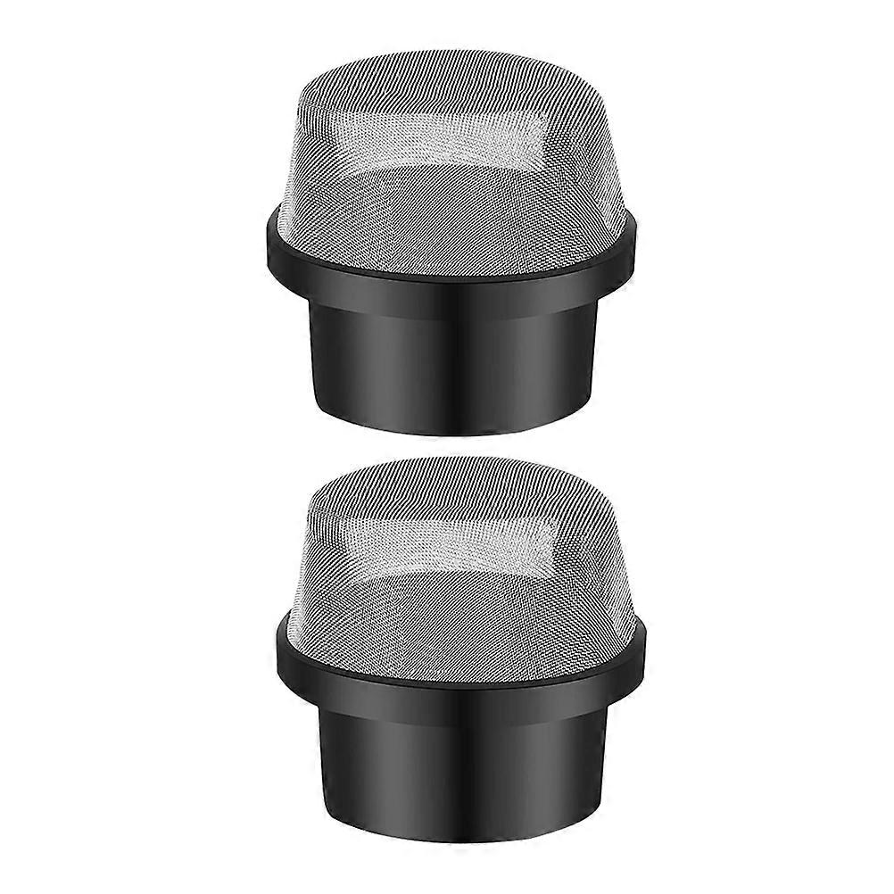 Black Silicone Air Vent Strainer for Pool 2Pcs Pool Filter Vent Strainers
