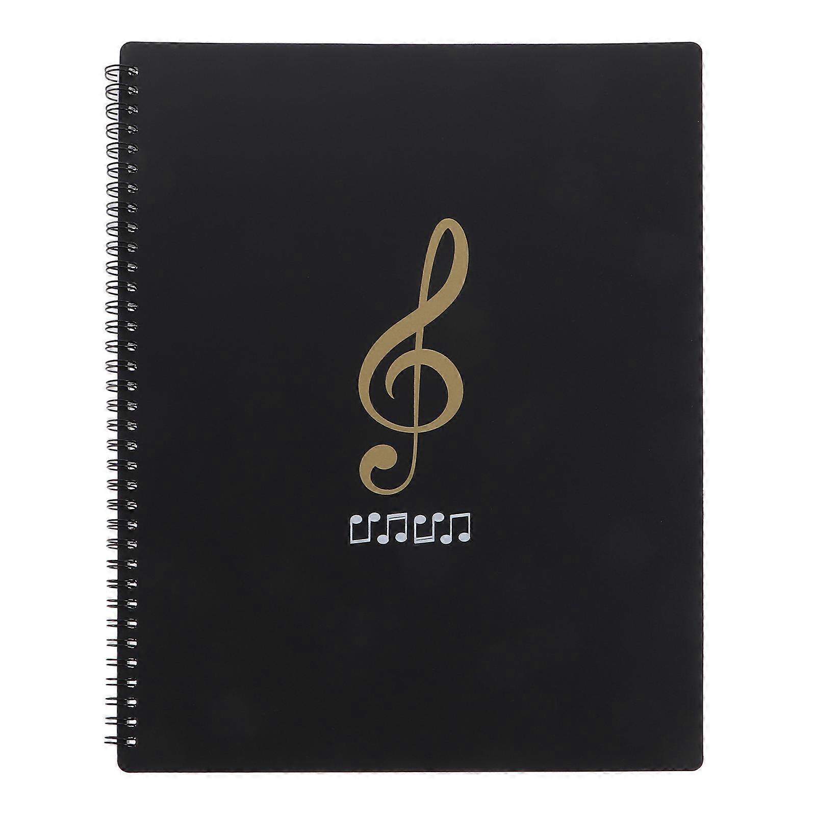 Folder For Music Practice Office Use Hold Paper PP 12.4X9.1X0.4In 1Set
