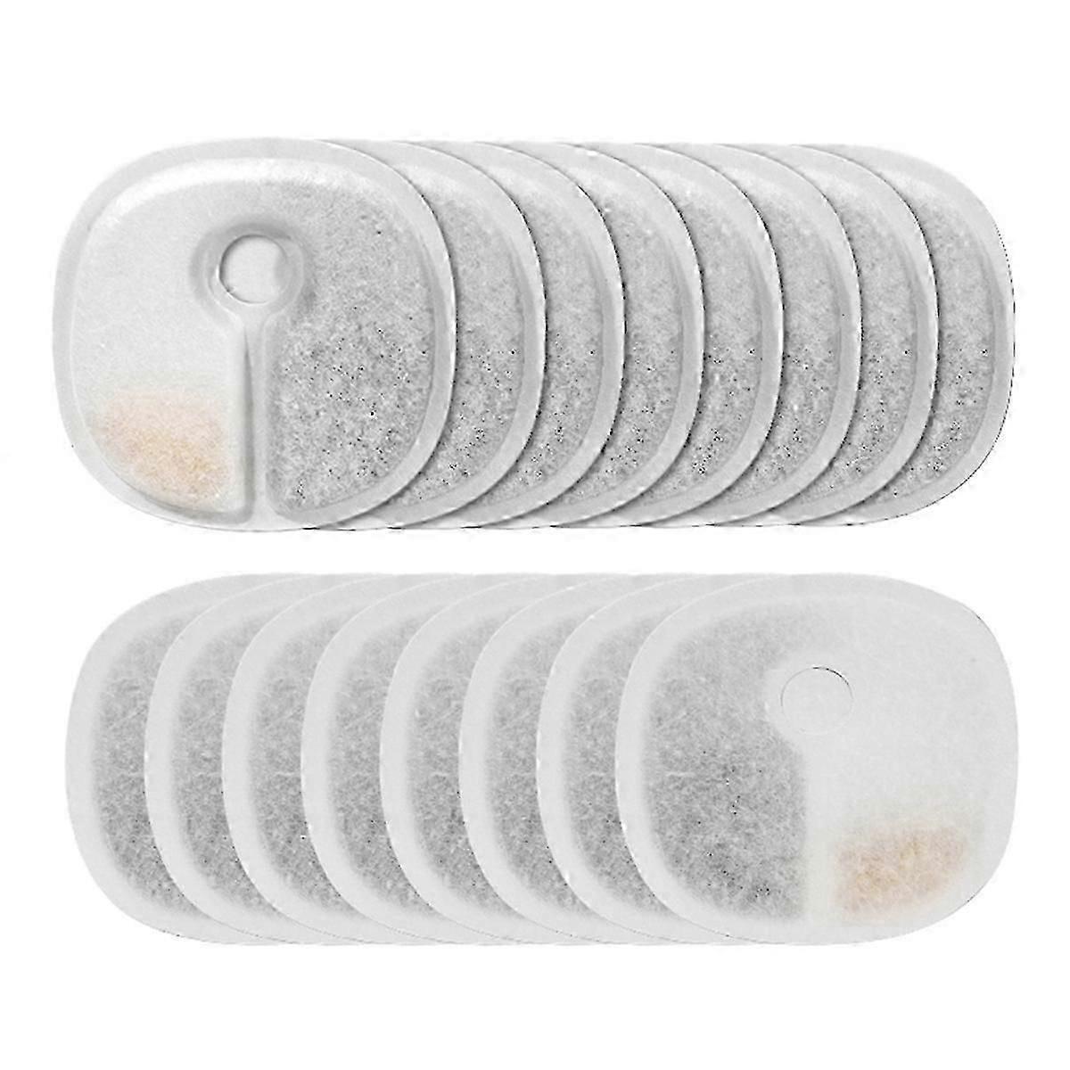 compatible CHEERBLE Automatic Pet Fountain Replacement Filters 16PCS