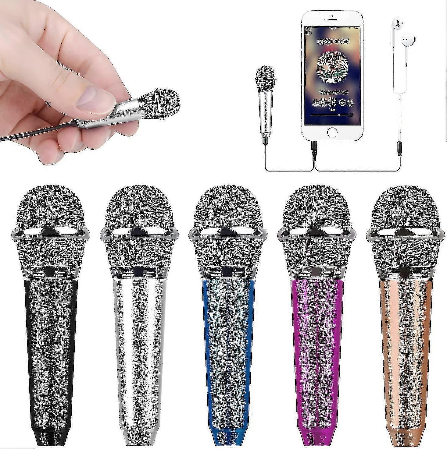 Mini Portable Vocal Instrument Microphone