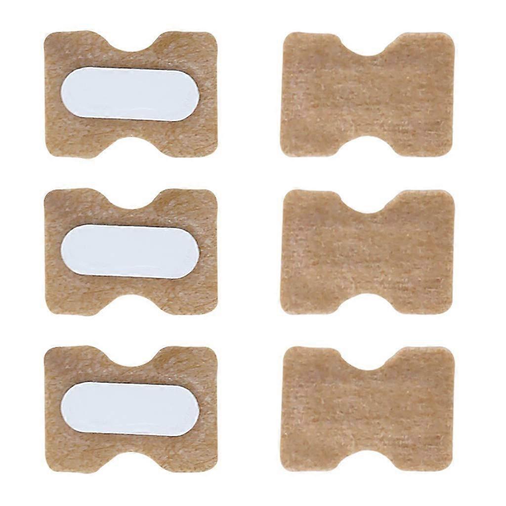 Toe Patch for Nail Alignment Support, SelfAdhesive Breathable Cotton, Beige One Size