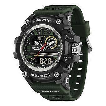 Montre homme étanche, montre de sport numérique, montre militaire numérique pour homme, alarme, rétroéclairage, grand cadran classique