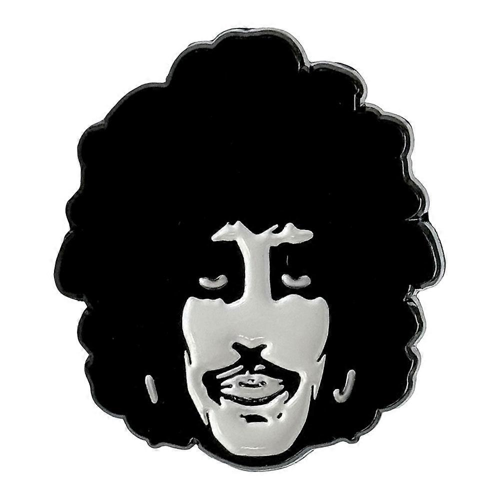 Thin Lizzy Phil Portrait Pin Badge