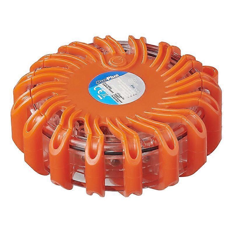 Warning disc 16 LED orange