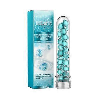 Eelhoe Blue Copper Peptide Facial Capsule Essence Tightening Skin Brightening Skin Refreshing Skin Care Facial Essence