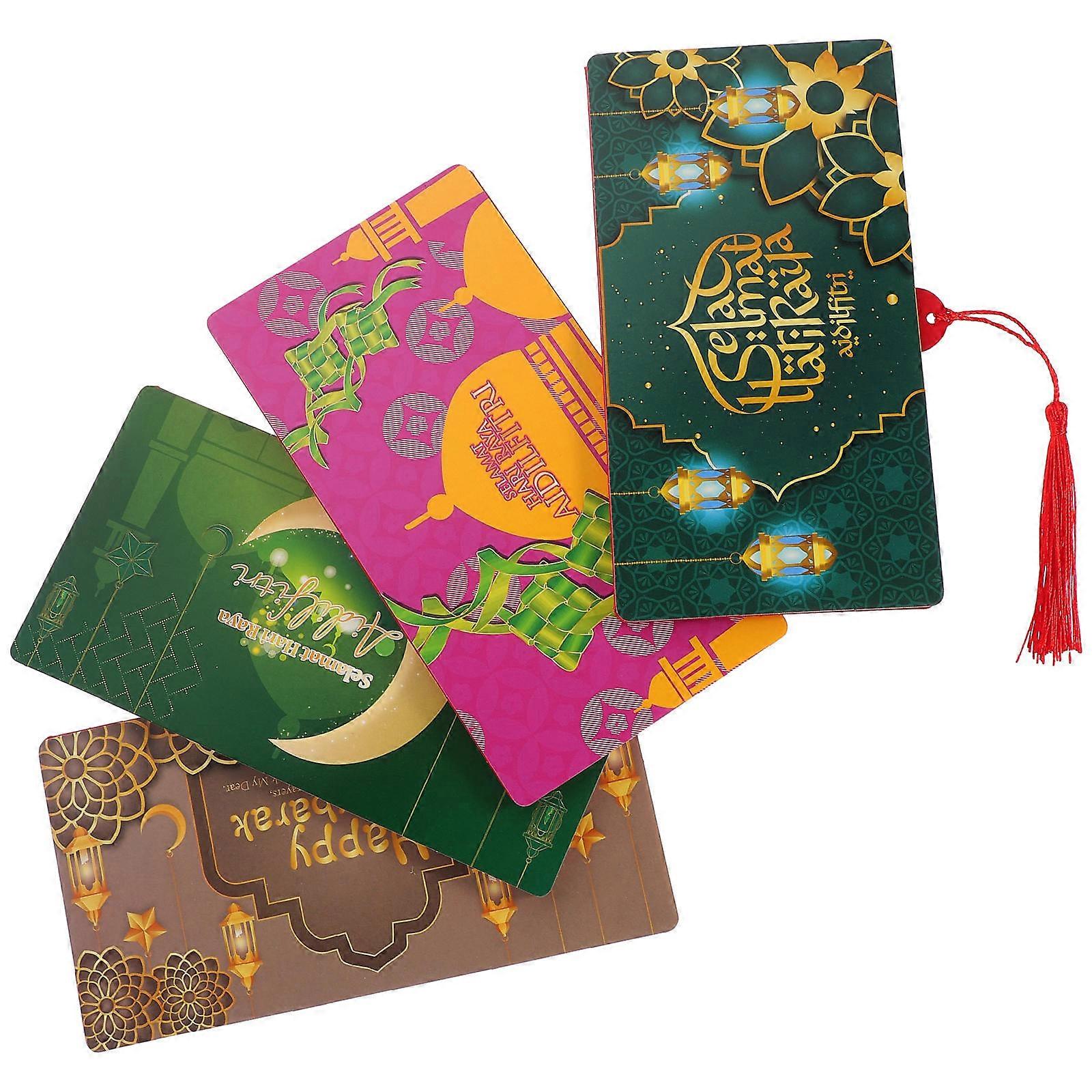 Red Packets Folding Red Envelopes for Storage 12Pcs Paper