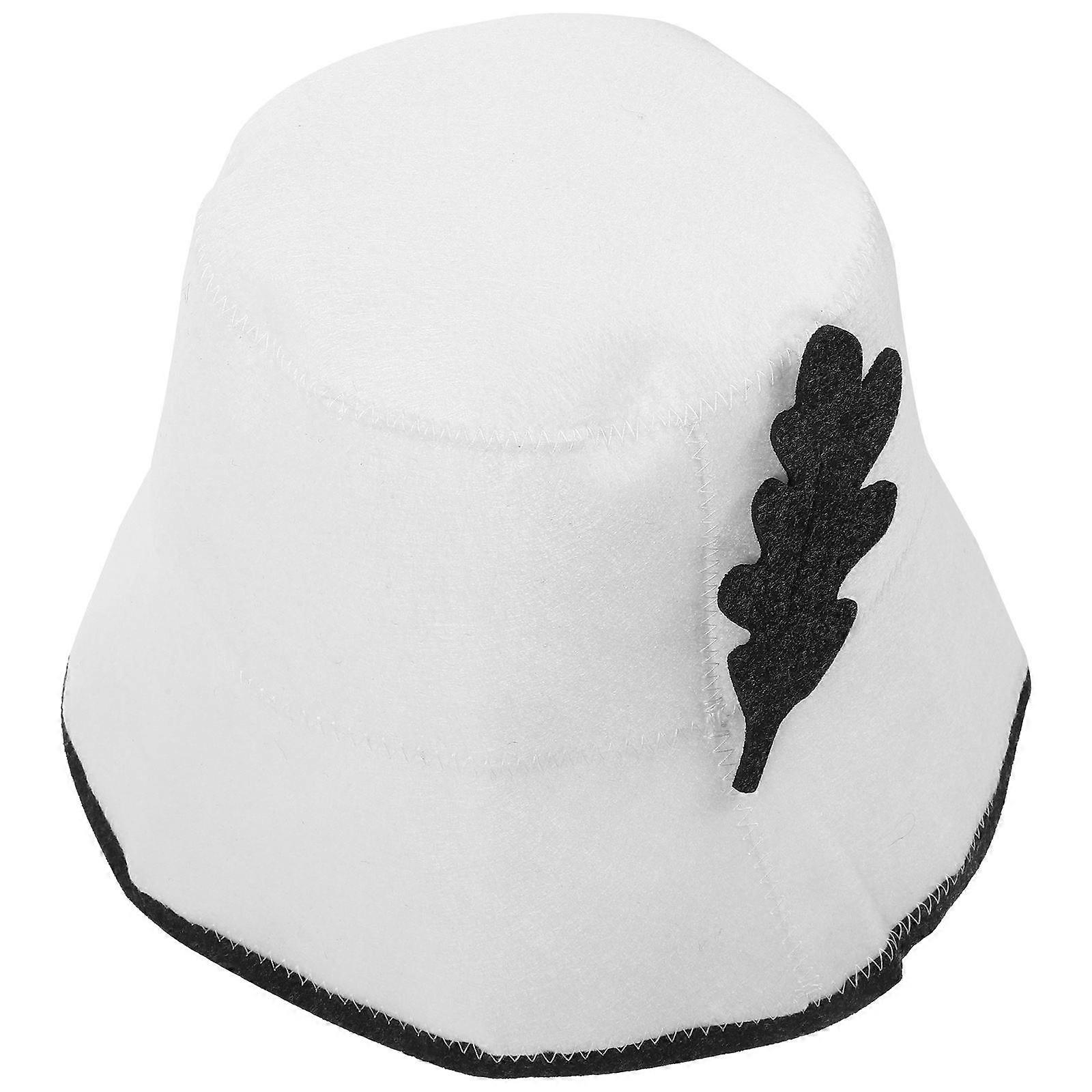 Shower Cap Felt Sauna Hat for Bathing 2Pcs Thickened Quick Drying Hat