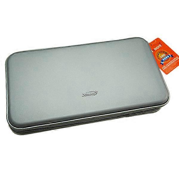 Cd Bag Practical Plastic Cd Organizer Case for 80 Disc Capacity