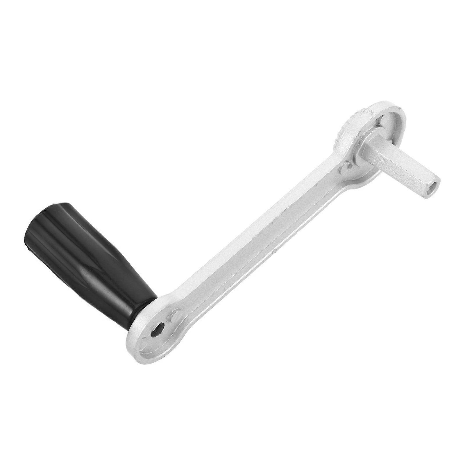 Spline Socket Crank Handle for Window Crank Handles Replacement 2Pcs Silver
