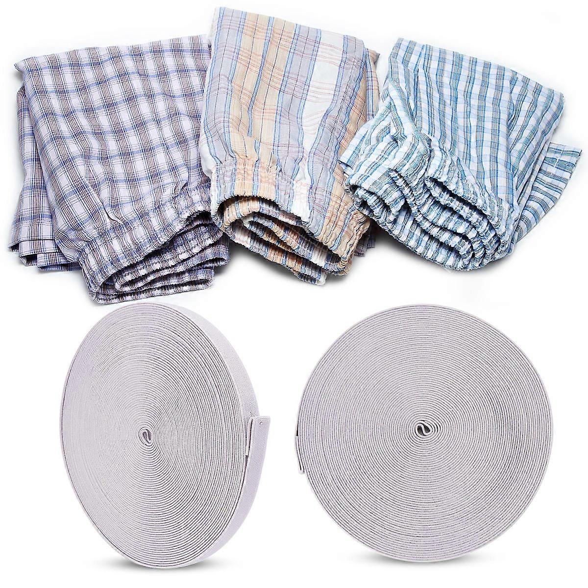 Mask Making Material Elastic Spool for Mask Making 1 Roll Grey Elastic String