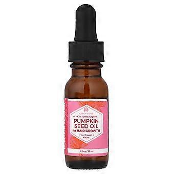 Leven Rose, 100% Pure & Organic Pumpkin Seed Oil, For Hair Growth, 0.5 fl oz (15 ml)