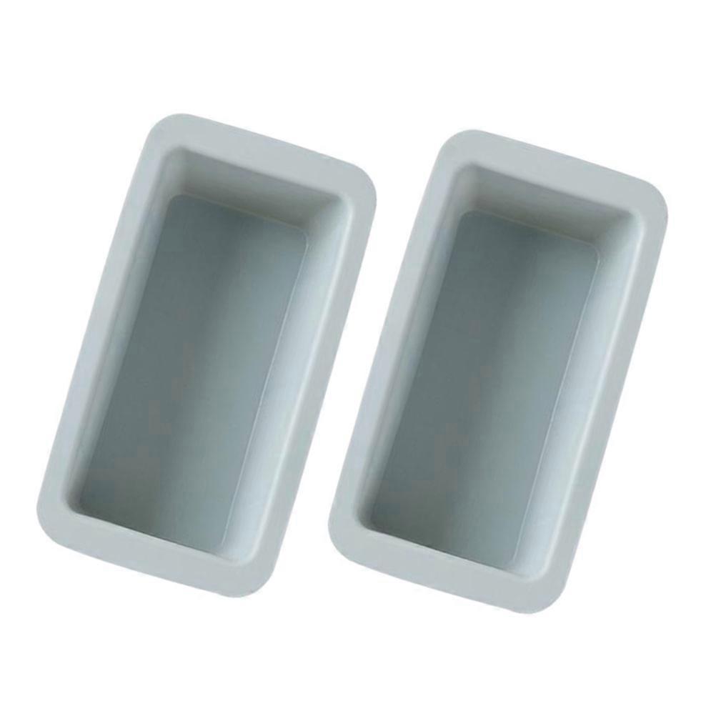 Rectangular Toast Mold Baking Mold for Kitchen Use 2Pcs Silicone Cake Mould