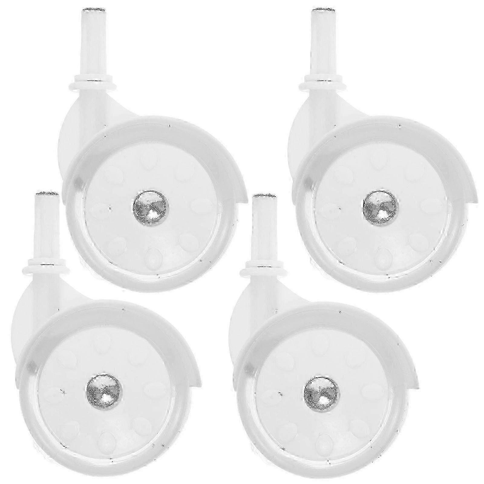 4-Pack Replacement Caster Wheels for Universal Baby Stroller & Walker