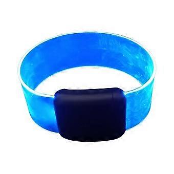 LED-batterij lichtgevende armband hardlooparmband met knipperend licht, veiligheidsarmband (VK)