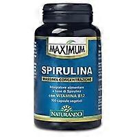 maximum spirulina 100 vegetable capsules