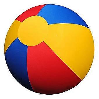 Giant Beach Ball Large Beach Ball, Huge Rainbow Color Ball Bootball For Kids, Oversized Blow Up Plastic Inflatable Balls For Pool, Big Summer Party F