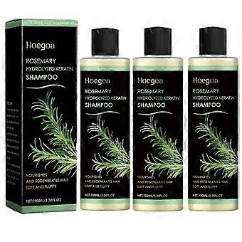 Tgideas Biologische Rozemarijn Shampoo voor Haargroei voor Vrouwen en Mannen - Natuurlijke Verdikkende en Versterkende Shampoo met Gehydrolyseerde Keratine voor Dunner wordend Haar