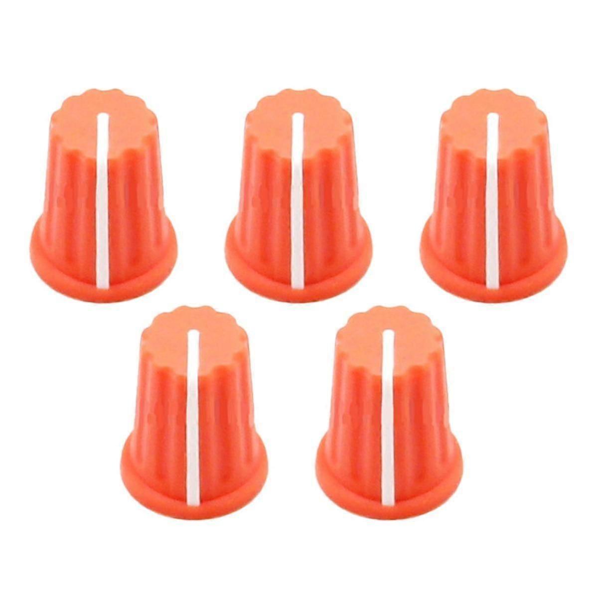 EQ Rotary Knob Replacement Equalizer Potentiometer Fader Knobs Push Rod Cap, Knob Cap-A