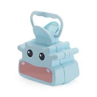 Pince à litière portable bleue pour chien, poignée facile à nettoyer compatible avec pelle de nettoyage pour chiens et chats