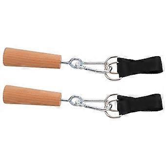 Pull Up Handle Grip for Core Stability Training with 1Pair Assistance Band