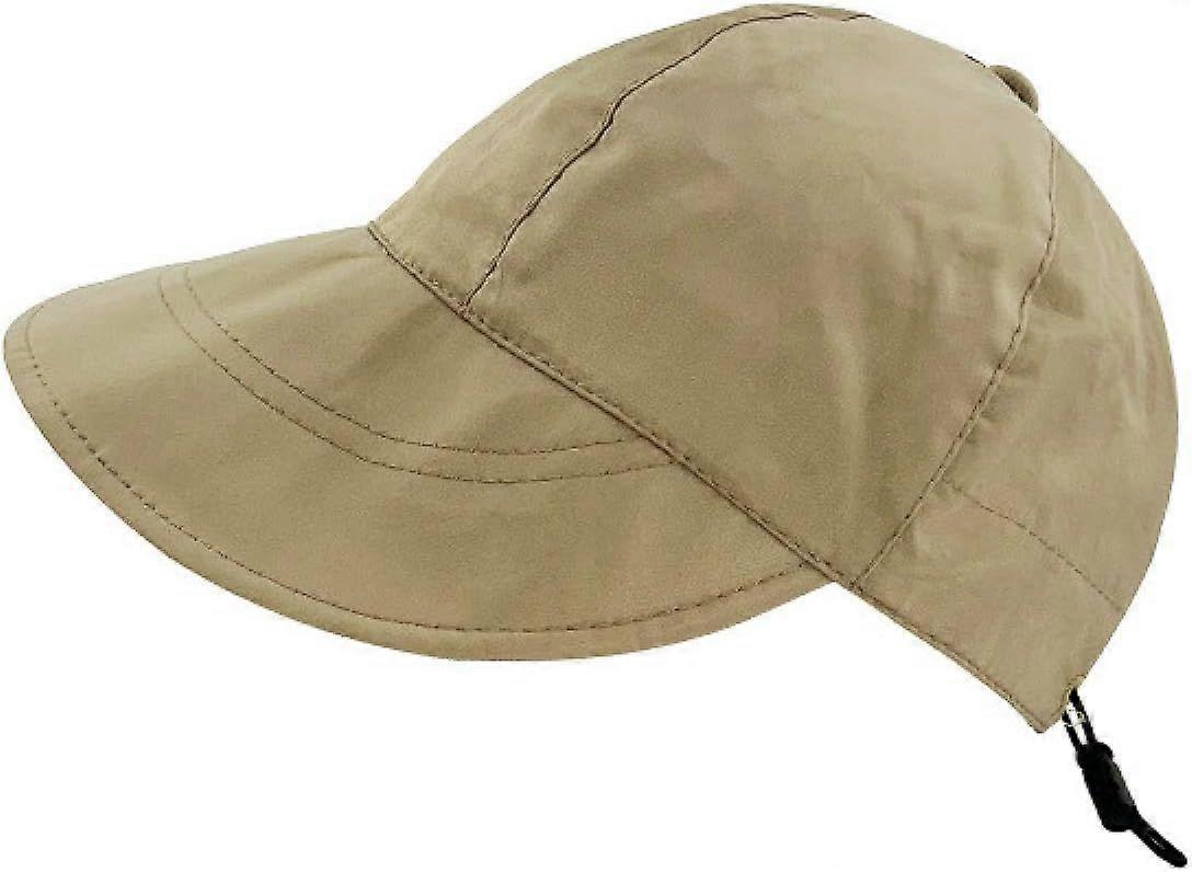 Quick-Drying Sunscreen hat Bucket hat Sun hat Khaki One Size