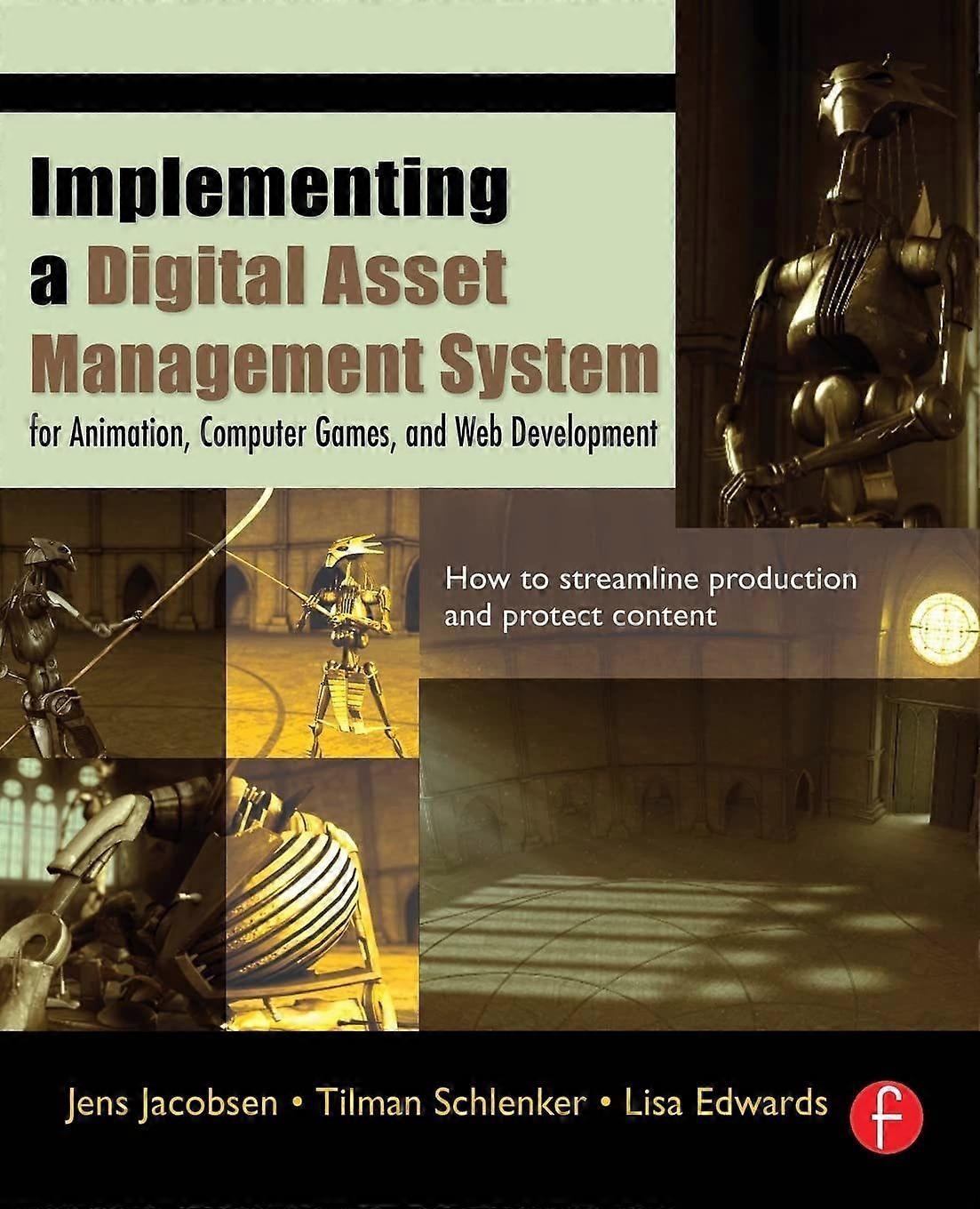 Implementing a digital asset management system for animation, computer games, and web development