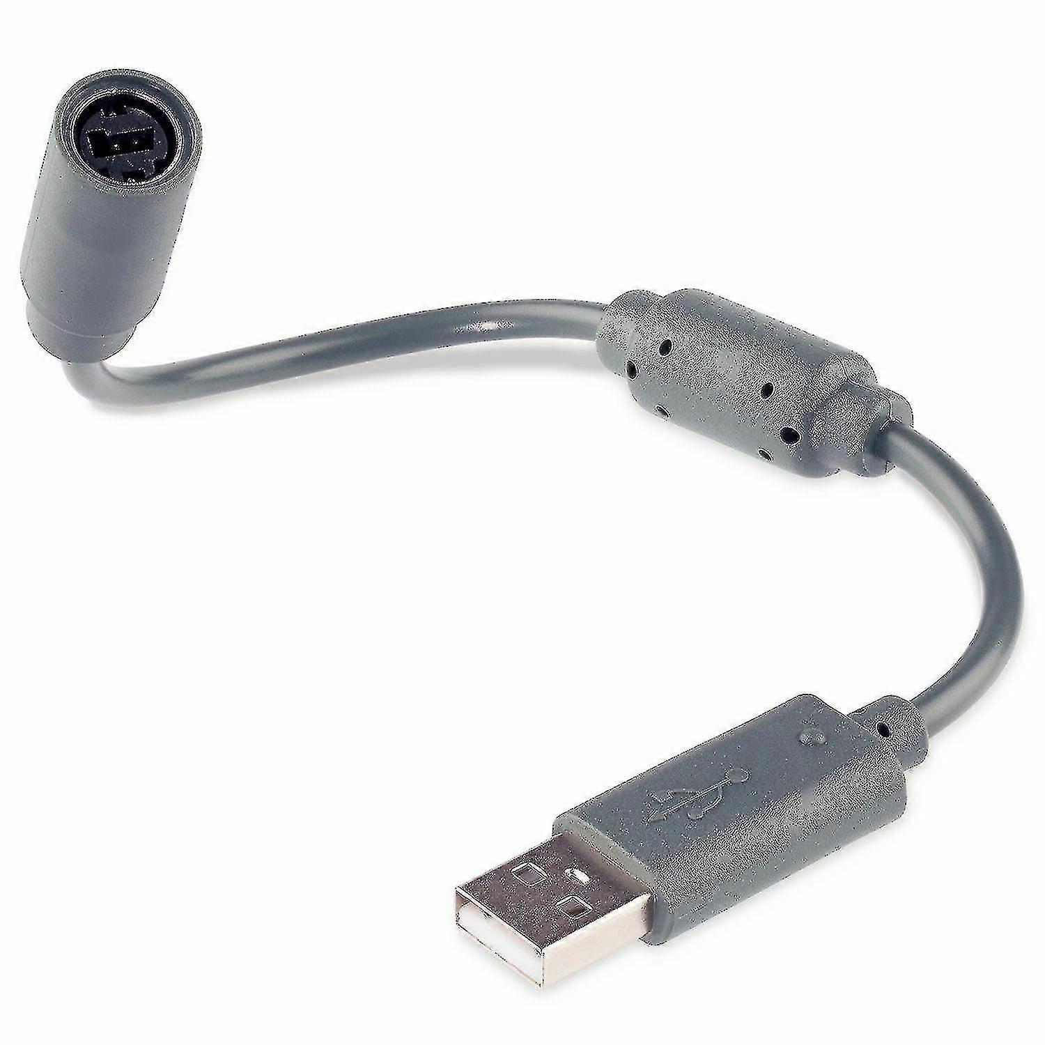 Usb Breakaway Cable Adapter For Microsoft Xbox 360 Wired Controller Grey