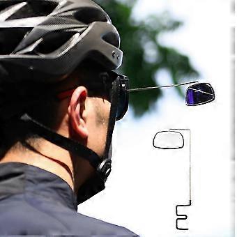 Cycling Glasses Rearview Mirror 360 Degrees Adjustable Lightweight Bicycle Eyeglasses Mount Rear View Mirror Cycling Accessories
