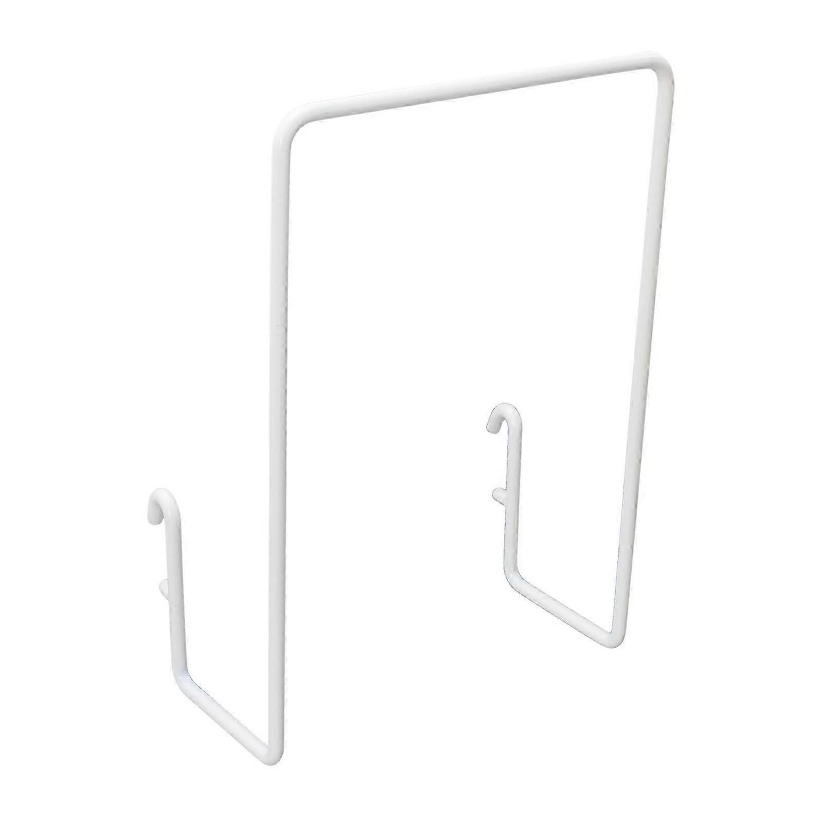 1pc Multi-function Pegboard Storage Shelf Pegboard Parts Storage Pegboard Attachments White