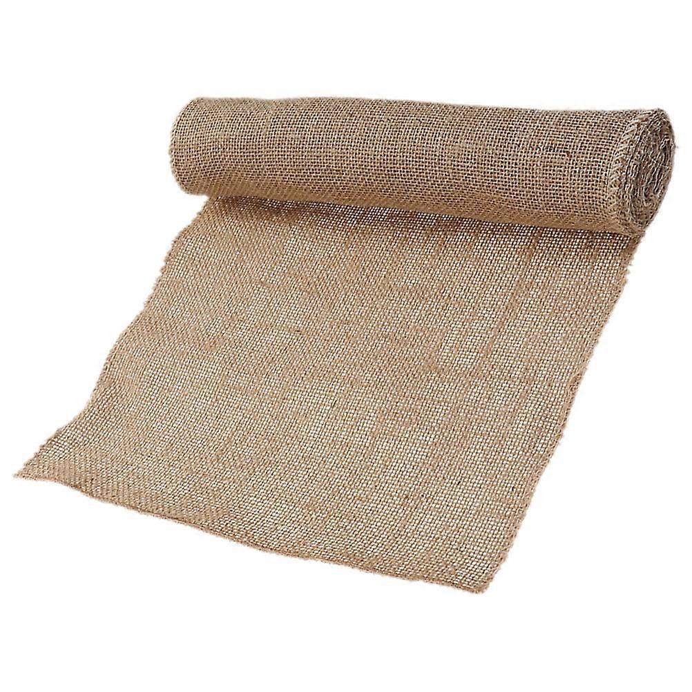 Light Brown Table Runner Linen for Decoration Use 4Pcs Rustic Dining Table Decor