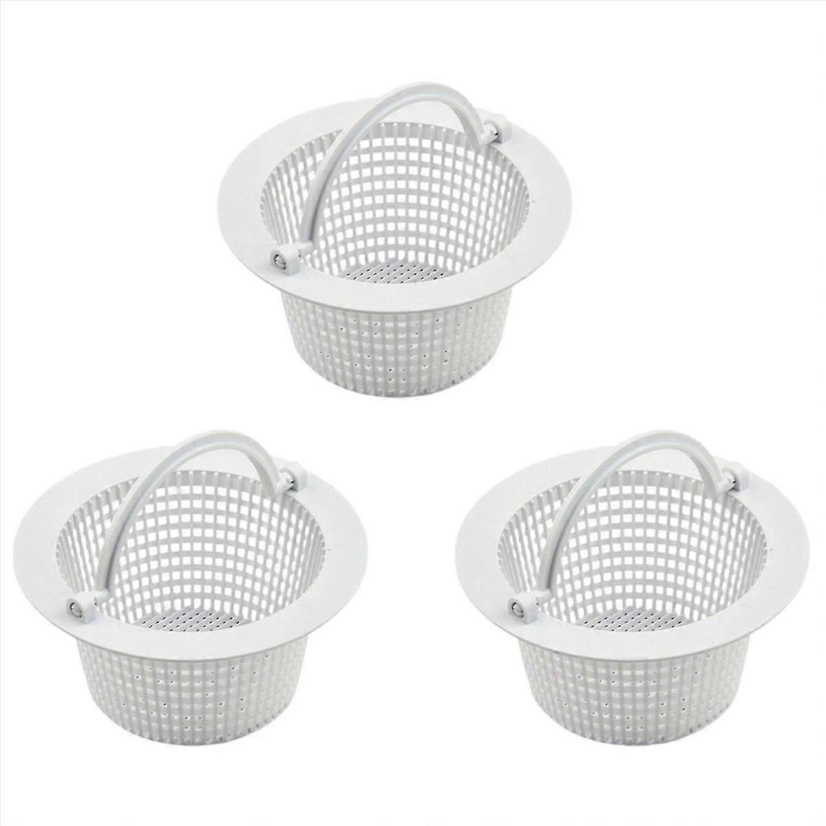 Wall Skimmer Basket with Handle Pool Filter Basket Pool Cleaner