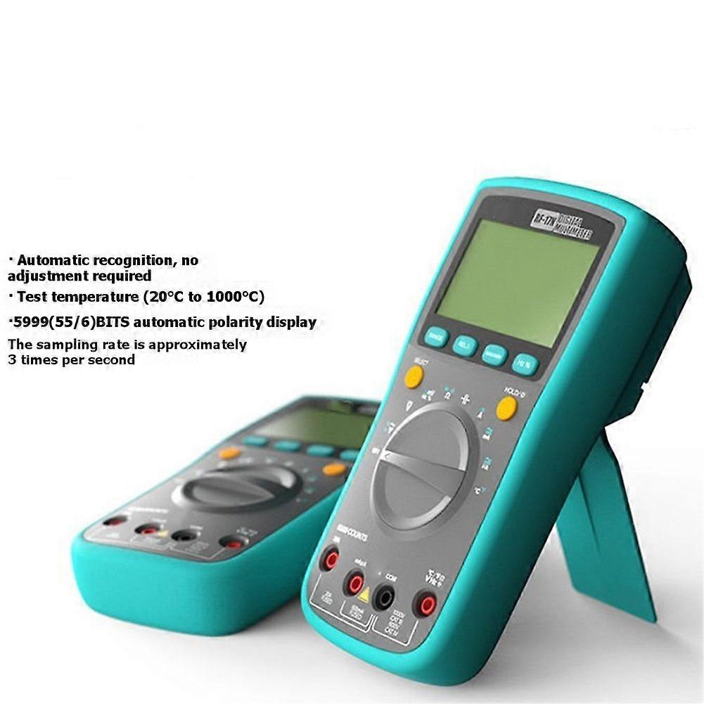 RF4 RF-17N Professional Instrument LCD Backlight Display Data Hold Multi-Function NCV AC/DC Digital Multimeter