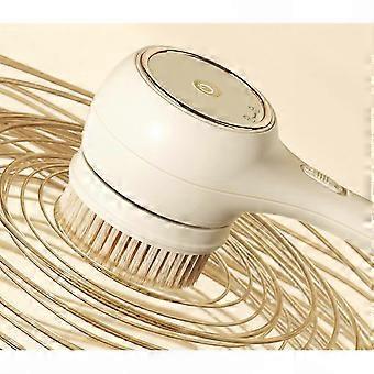 Electric Body Brush, Long Dual Handle, Waterproof Rechargeable Bath & Body Brush for Cleansing and Exfoliating