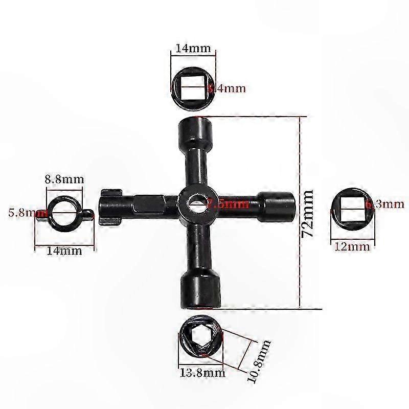 Universal Cabinet Key for Technical Equipment Access