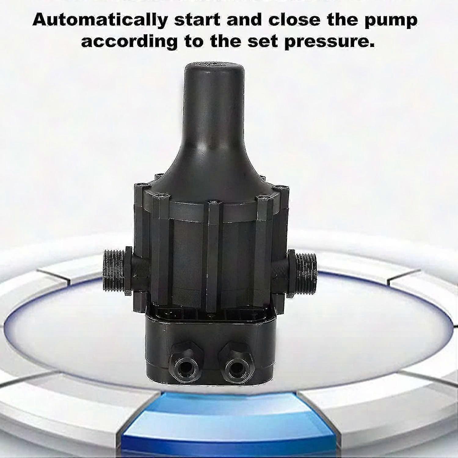 220V Black Self-Priming Water Pump Pressure Switch Automatic Controller for Jet Pump Water System
