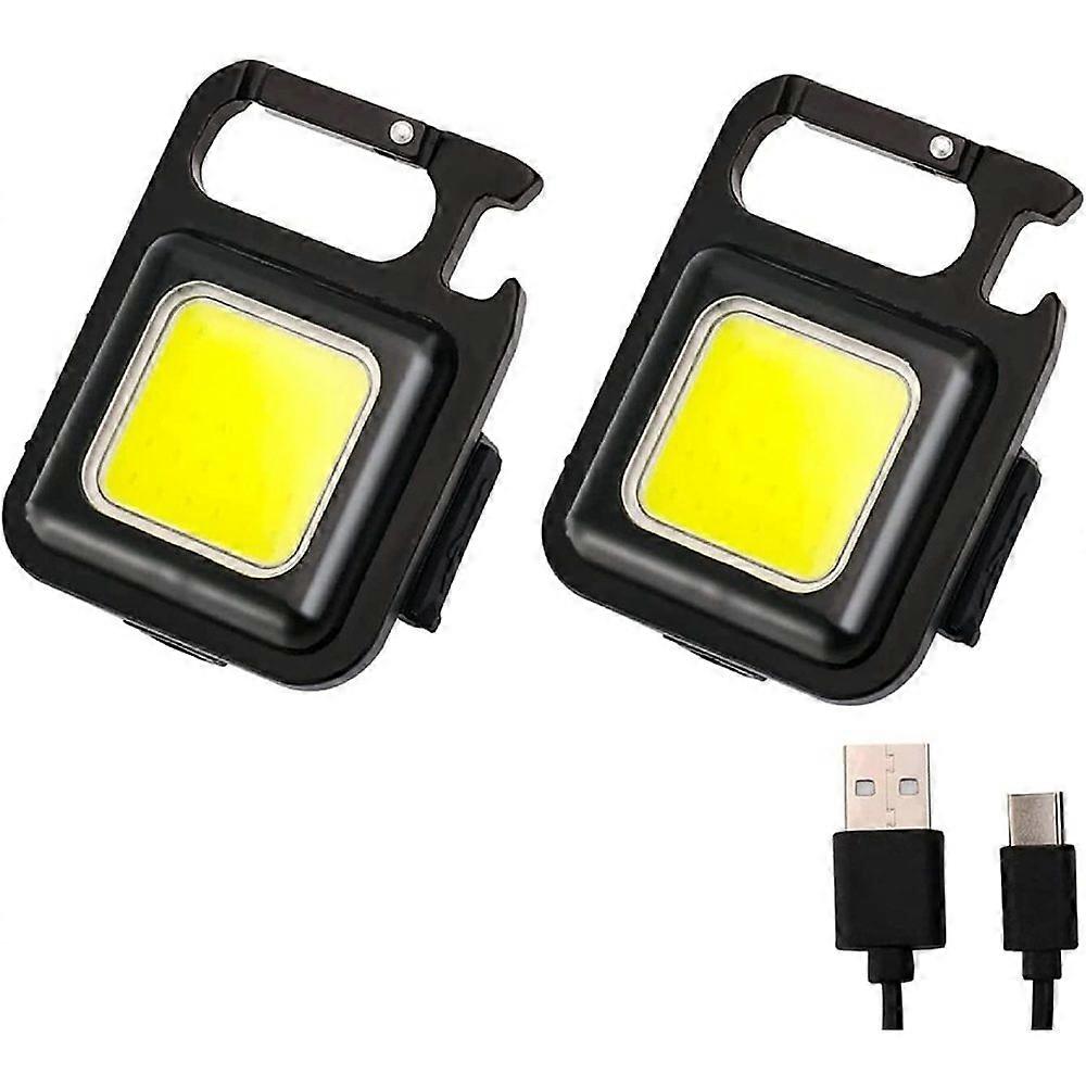 Compact Rechargeable COB LED Flashlight Waterproof Shockproof Magnetic