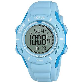 Lorus Digital Quartz Men's Watch with R2371MX9 Silicone Bracelet