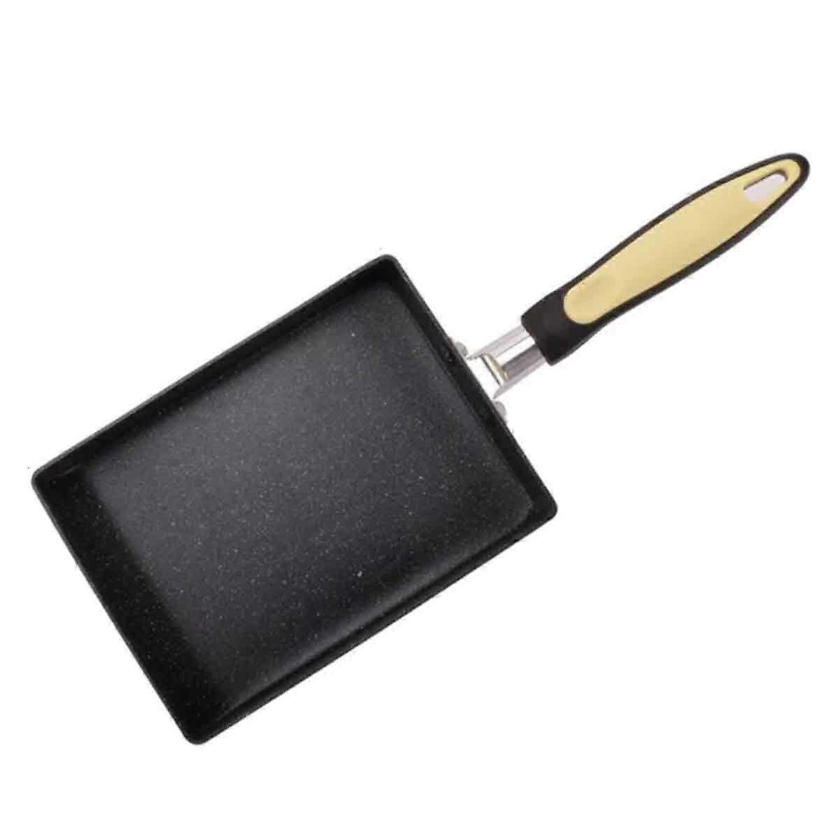 Japanese-Style Omelet Pan Non-Stick Rectangular Flat Base Induction-Compatible