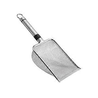 Stainless Steel Cat Litter Scoop  Durable, Easy Clean, Ergonomic Handle, Rust-Resistant, Ideal for Quick Waste Removal