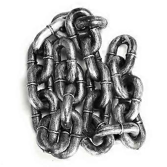 Fake Metal Chain Prop for Halloween Cosplay and Haunted House Decoration