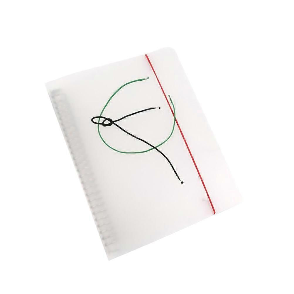 File Folder Plastic B5 Round Ring Binder for Organizing Documents