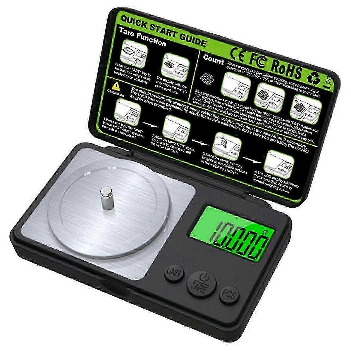 0.001g Resolution 50g Pocket Scale