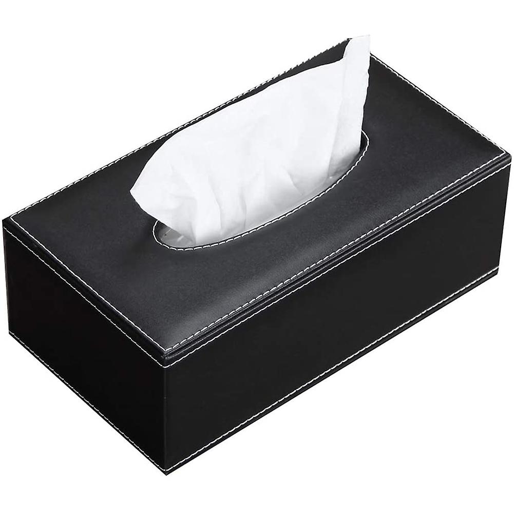 Leather Tissue Box Cover, Face Tissue Box, Modern Napkin Box, Car Towel Box, Car PU Leather Drawer