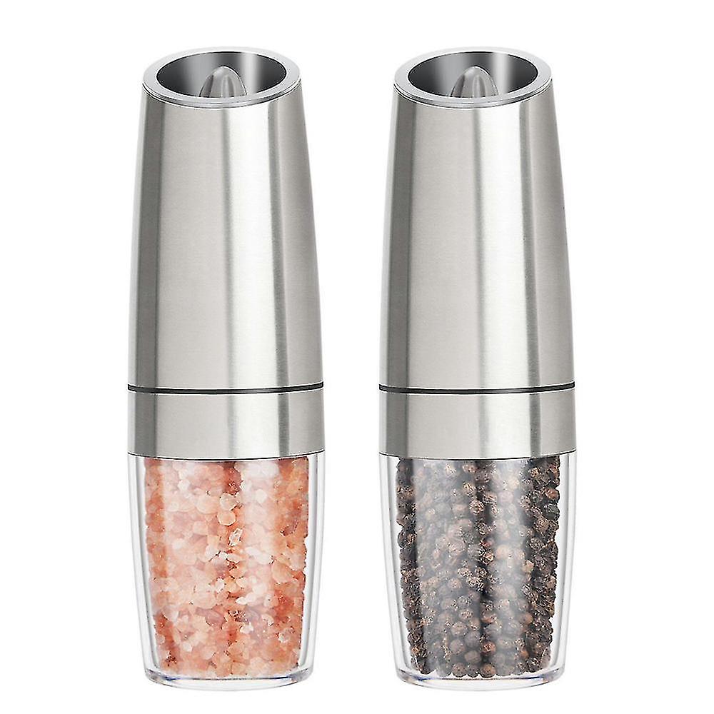 Electric Pepper And Salt Grinder Set,adjustable Coarseness,battery