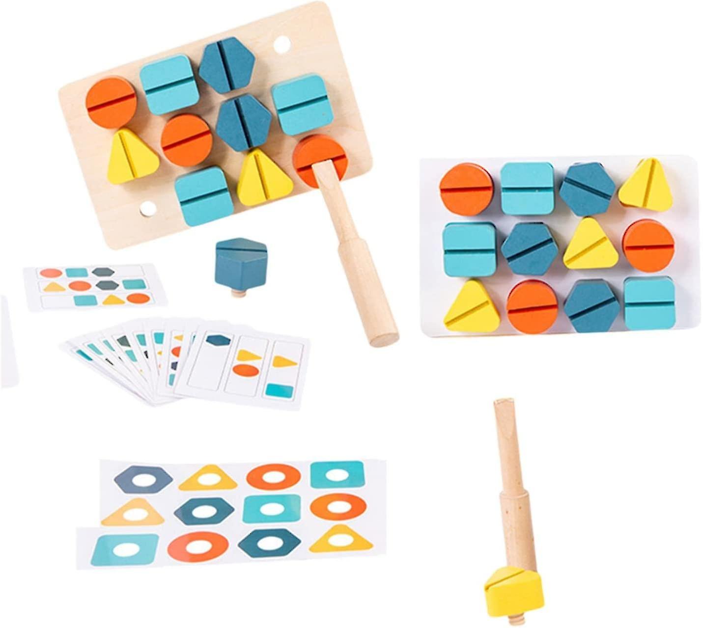 Screw Nut Toy Building Construction Screws Toy Shape Suitable For Toddler Girls Birthday Gifts