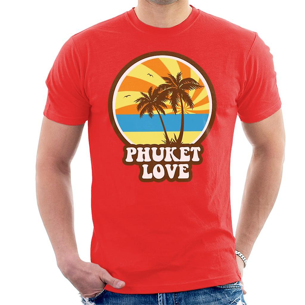 Phuket szerelem retro Men ' s póló